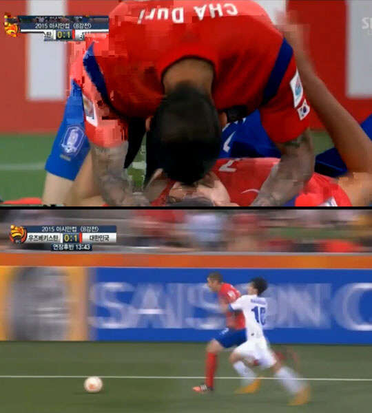 차두리 드리블 손흥민 골. 사진 = SBS 방송 캡처